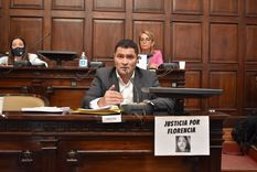 El diputado radical Jorge López, uno de los que votó a favor. Foto: Prensa Cámara de Diputados