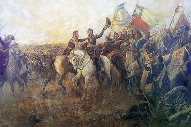 MDZol | Pintura que refleja la gesta de San Martín Foto: Gentileza