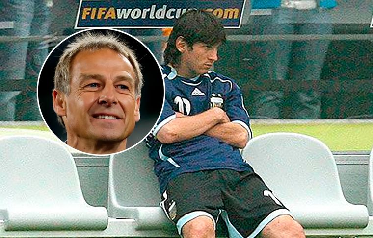 Jürgen Klinsmann El técnico alemán recordó el partido en el que Messi no entró en el Mundial 2006.
