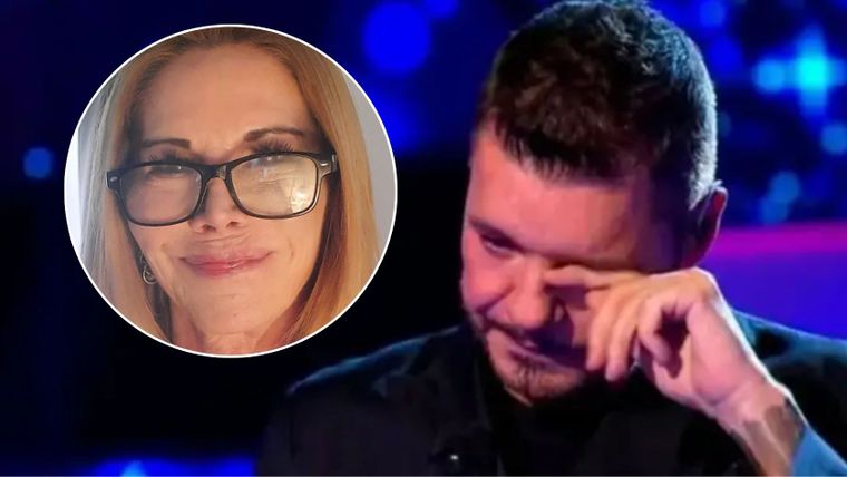 Soledad Aquino se emocionó en vivo al recordar a Santiago, el hijo que perdió con Marcelo Tinelli. / Archivo MDZ