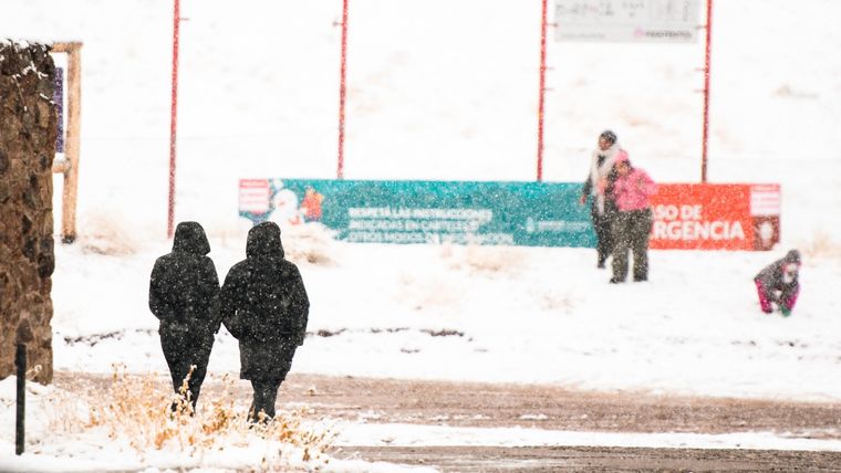 La nieve será un gran atractivo en Mendoza para las vacaciones de invierno Foto: Santiago Tagua/MDZ