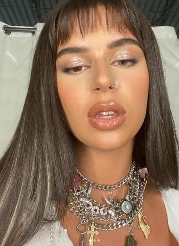 Nathy Peluso mostró toda su belleza en Instagram Foto: Archivo