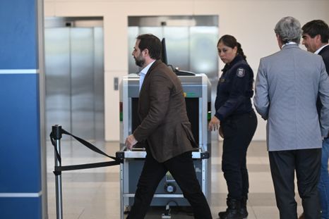 Así llegaba Marcelo DAgostino para ser imputado Así llegaba Marcelo DAgostino para ser imputado