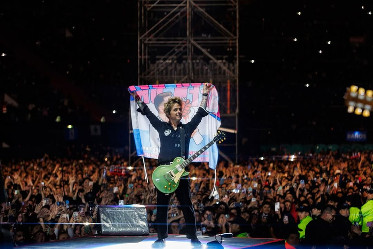 Billie Joe Armstrong. Créditos: Instagram / greenday Billie Joe Armstrong. Créditos: Instagram / greenday