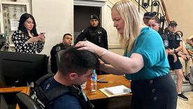 La vicegobernadora confirmó que hirieron a un efectivo policial. La vicegobernadora confirmó que hirieron a un efectivo policial.