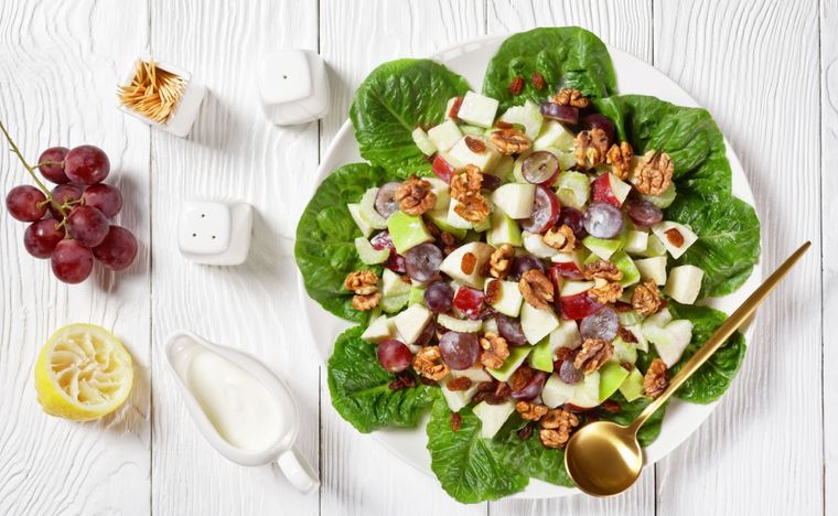 Ensalada Waldorf Una receta simple y deliciosa en pocos minutos Foto: Shutterstock