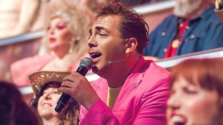 Cristian Castro de jurado en Canta Conmigo Ahora - Argentina Foto: Fuente: Imagen / Cristian Castro