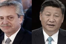 Alberto Fernández y Xi Jinping