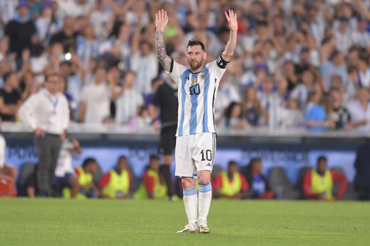 Messi y un pedido de reconocimiento para aquellos jugadores de la Selección que fueron criticados por no lograr la Copa del Mundo. Foto: Télam