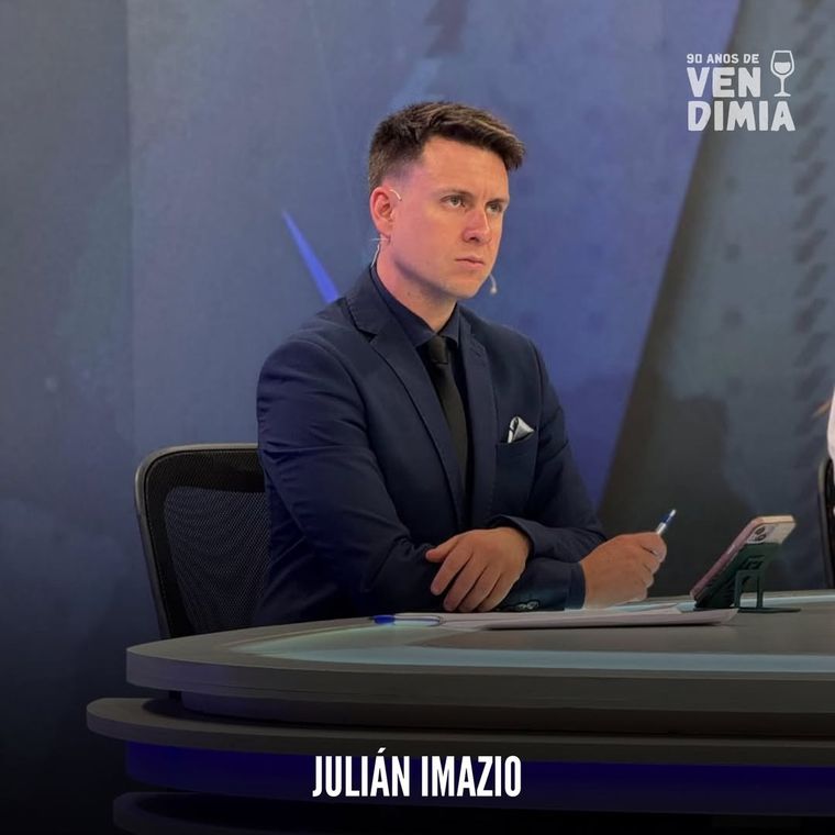 Julián Imazio, periodista de Grupo América. Julián Imazio, periodista de Grupo América.