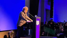 Javier Milei en el Derecha Fest de Córdoba Javier Milei en el Derecha Fest de Córdoba