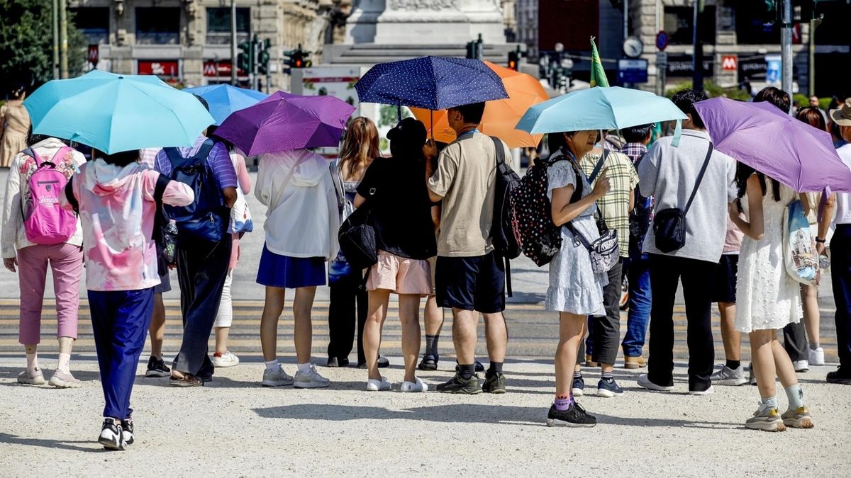Italia: pico de una ola de calor del año pone cinco ciudades en alerta roja