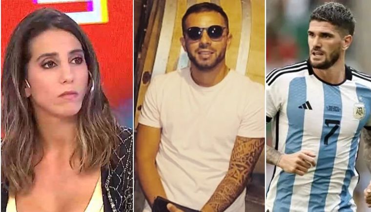 Cinthia Fernández comparó a Matías Defederico con Rodrigo de Paul. Cinthia Fernández atacó a Rodrigo de Paul y Matías Defederico.