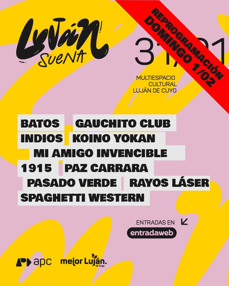 Mi Amigo Invencible y Pasado Verde prometen el mejor rock mendocino en el escenario mayor. Mi Amigo Invencible y Pasado Verde prometen el mejor rock mendocino en el escenario mayor.