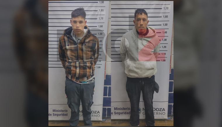 Los hermanos Ángel y Fabio Peralta quedaron tras rejas tras la intensa persecución a bordo del auto robado. 