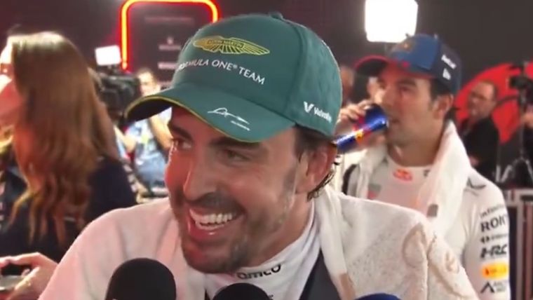 Alonso habló de Colapinto. Foto: Captura Video