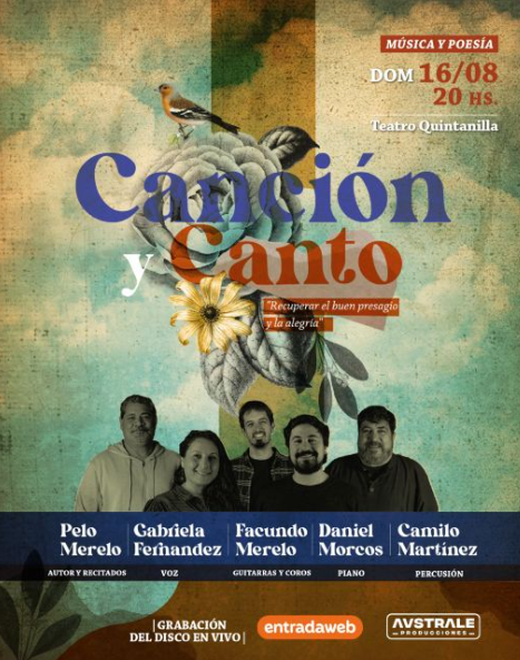 Canción y canto, show imperdible. Canción y canto, show imperdible.