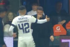Battaglia y una frase al oído del Equi Fernández que ilusiona a los hinchas de Boca. Foto: ESPN