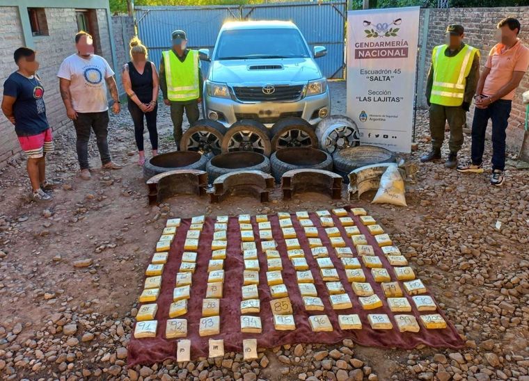 Una pareja quedó detenida Foto: Argentina.gob.ar