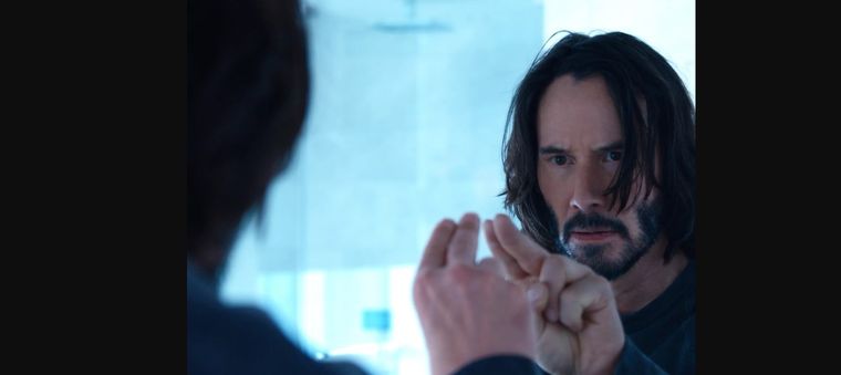 Keanu Reeves nació en Beirut, Líbano. Foto: Matrix Resurrections - Warner Bros.
