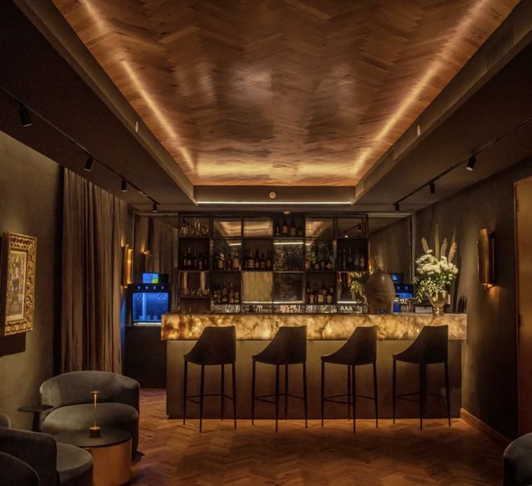 El bar de La Vida, rest&oacute; del hotel de Susana Balbo.