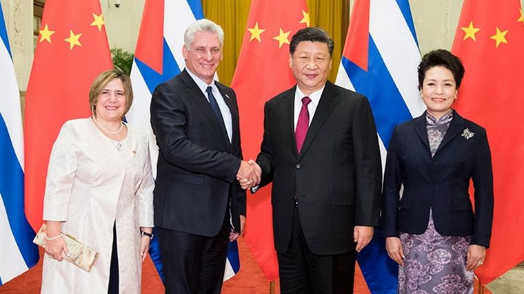 Miguel Díaz-Canel y Xi Jinping Miguel Díaz-Canel y Xi Jinping, en un pasado encuentro en Pekín. Foto: Cgtn.