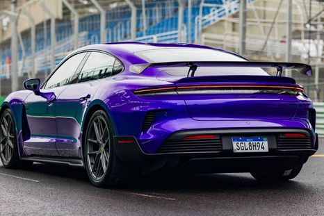 El Porsche Taycan Turbo GT alcanzó un nuevo récord para vehículos eléctricos en Interlagos.