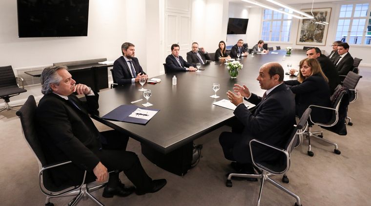 El sector empresario en desacuerdo con las medidas del gobierno. Foto: Télam