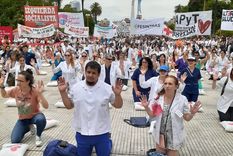indignacion y rcp masivo: la marcha de los medicos, desde adentro