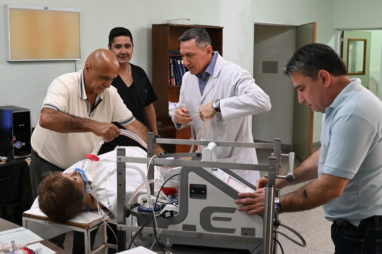 El hospital Cullen de Santa Fe fue reconocido internacionalmente. Foto: GSFE