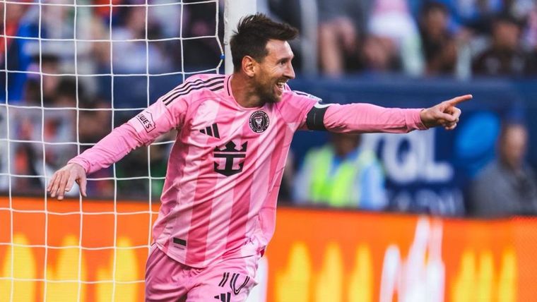 Show de Messi ante Cincinnati: hat trick y asistencia a Toto Silvetti en el 5-3 de Inter Miami.