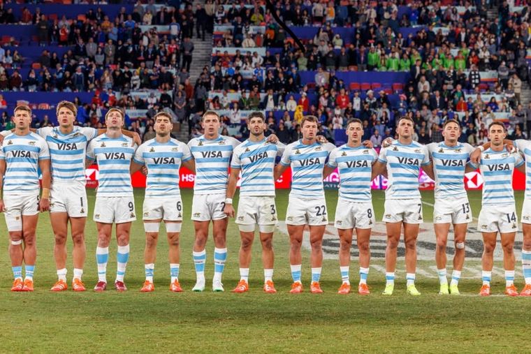 Los Pumas 7s se preparan para la recta final de la temporada. Foto: @LosPumas7s