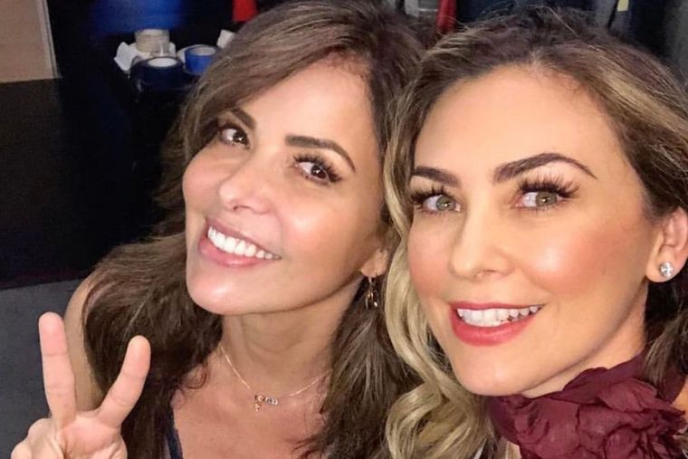 Gloria Trevi y Aracely Arámbula Gloria Trevi y Aracely Arámbula Foto: Royitosdelespectáculo