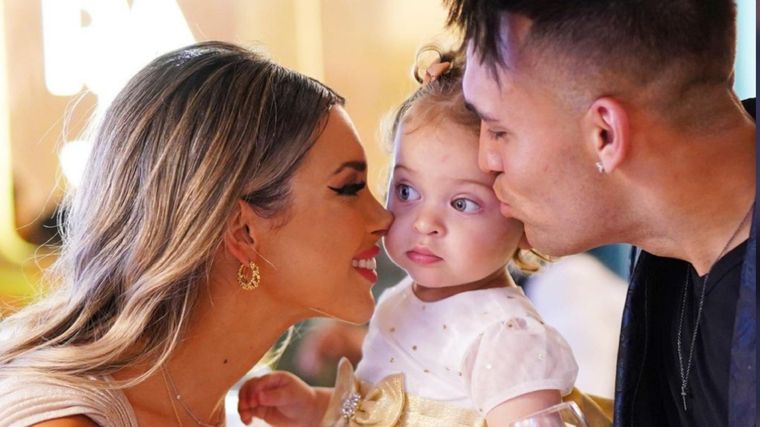 Agustina, Lautaro y Nina Un nuevo anuncio. Foto: @lautaromartinez