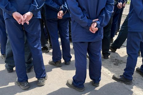 Algunos de los prisioneros de guerra nacieron en Ucrania, pero se consideran rusos.