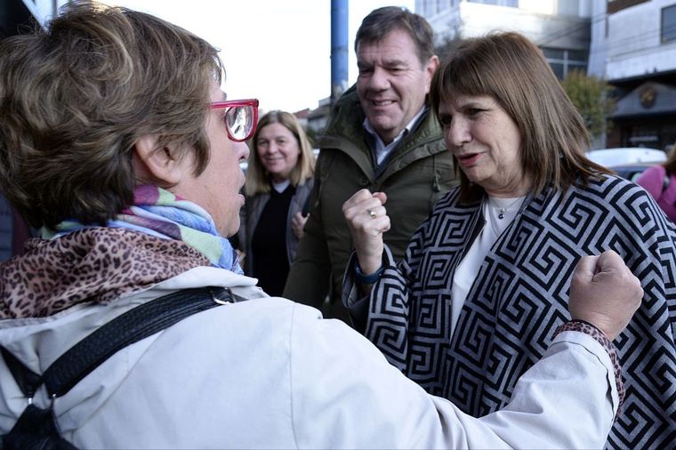 Patricia Bullrich estuvo en Mar del Plata. Foto: Prensa Patricia Bullrich
