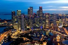 Singapur ocupa el primer puesto del ránking del EIU Foto: GETTY IMAGES