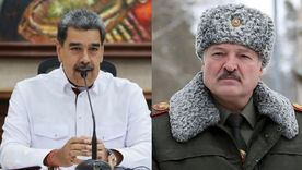 Nicolás Maduro y Alexandr Lukashenko. Nicolás Maduro y Alexandr Lukashenko.