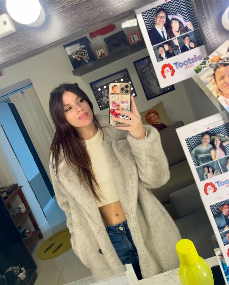 Te mostramos los looks de Gime Accardi para que te animes a sumar corbatas a tu estilo Foto: Instagram