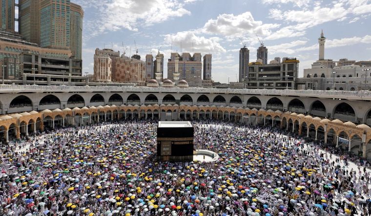 La Meca, sitio de peregrinación del Islam. Foto: Efe.