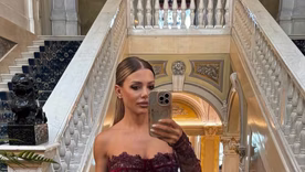 Evangelina Anderson mostró el total white más hot. Evangelina Anderson mostró el total white más hot.