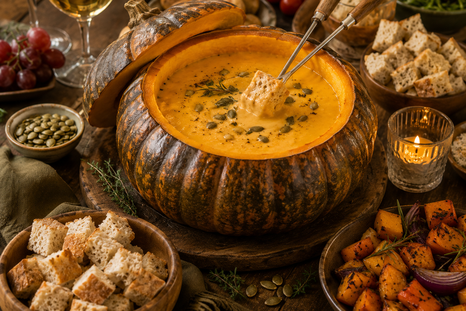Cocina fácil y deliciosa: cómo hacer un fondue de calabaza perfecta Cocina fácil y deliciosa: cómo hacer un fondue de calabaza perfecta