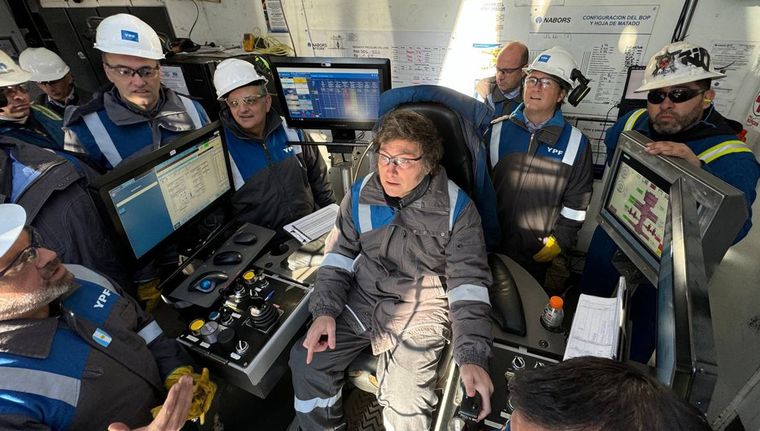 El plan del Gobierno para atraer las inversiones a través del RIGI es lento y no ha tenido resultados trascendentes hasta el momento Foto: Presidencia