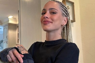 MDZol | Tini y su versatilidad para los cambios de look, llega al verano con un total trenzas en su cabeza, que la hace lucir fresca y juvenil. Foto: Instagram @tinistoessel