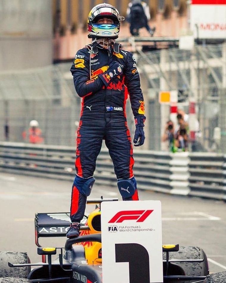 Daniel Ricciardo, ganador de ocho Grandes Premios de la Fórmula 1. Daniel Ricciardo, ganador de ocho Grandes Premios de la Fórmula 1.
