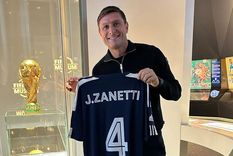Zanetti se refirió al gran presente de Franco Mastantuono. Foto: Instagram Zanetti se refirió al gran presente de Franco Mastantuono. Foto: Instagram