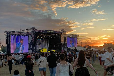 Paulo Londra fue uno de los artistas nacionales de este sábado. Paulo Londra fue uno de los artistas nacionales de este sábado.