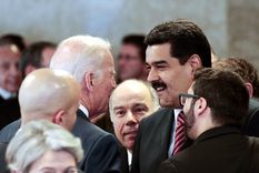 El presidente de Venezuela, Nicolás Maduro, y el entonces vicepresidente de EE.UU., Joe Biden, Brasilia, Brasil, el 1 de enero de 2015 Foto: RT