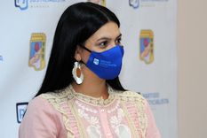 La intendenta de Santa Rosa, Florencia Destéfanis. Foto: ALF PONCE MERCADO / MDZ