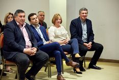 Lo Presti (en el centro) junto a Tello y a Orozco Foto: Facebook